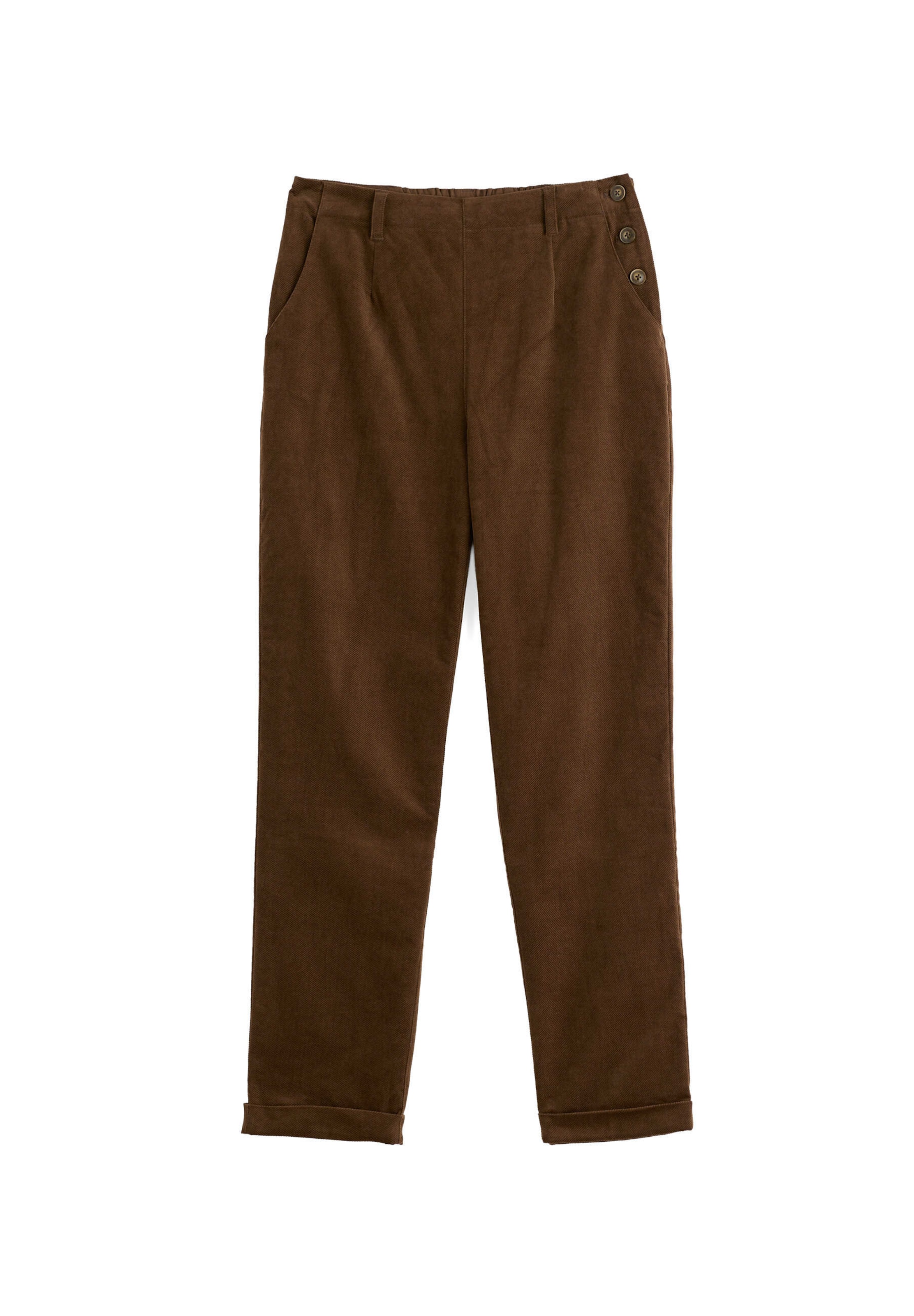 Seasalt Cornwall Regular Broek in Bruin