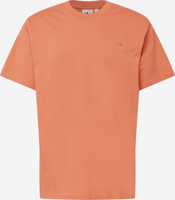 ADIDAS ORIGINALS T-Shirt 'Adicolor Contempo' in Braun: predná strana