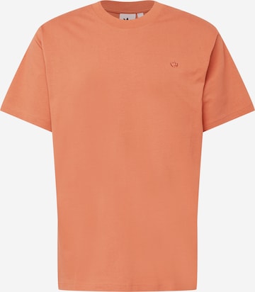 ADIDAS ORIGINALS - Camiseta 'Adicolor Contempo' en marrón: frente