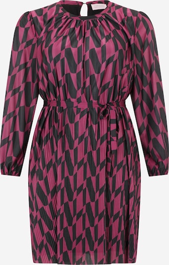 Guido Maria Kretschmer Curvy Haljina 'Susan' u crvena ljubičasta / crna, Pregled proizvoda