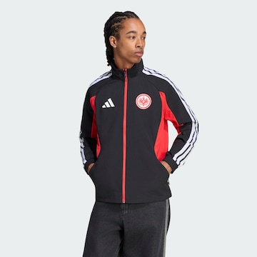 ADIDAS PERFORMANCE - Chaqueta de chándal 'Eintracht Frankfurt Anthem' en negro: frente