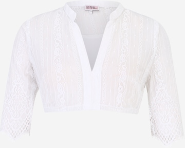 MARJO Blouse 'Loretta-Linda' in White: front