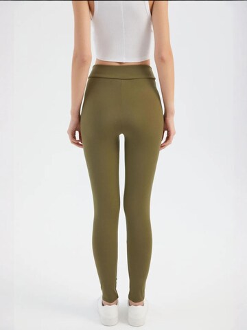 Hiccup Skinny Leggings in Grün