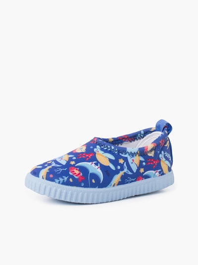 Pisamonas Baskets en 20 en bleu, Vue avec produit