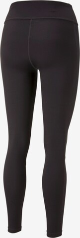 Skinny Pantalon de sport 'NOVA SHINE HIGH WAIST EVERSCULPT' PUMA en noir