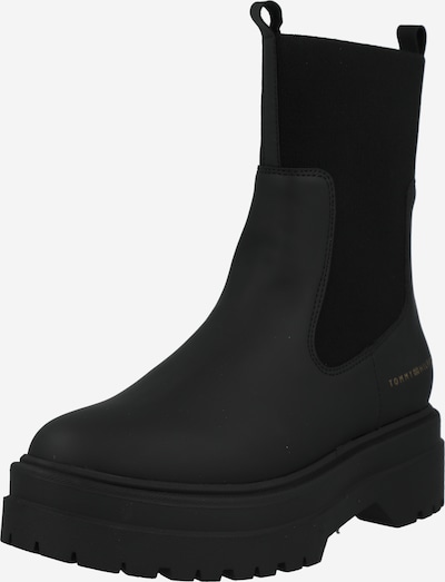 TOMMY HILFIGER Chelsea Boots in goldgelb / schwarz, Produktansicht