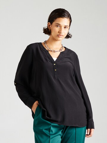 Chemisier 'VMCANI' Vero Moda Curve en noir : devant