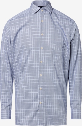 Andrew James Button Up Shirt in Blue: front