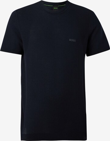 BOSS Свитер 'Momentum-Lite' в Синий: спереди