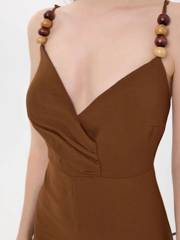 Tuta jumpsuit di Hiccup in marrone