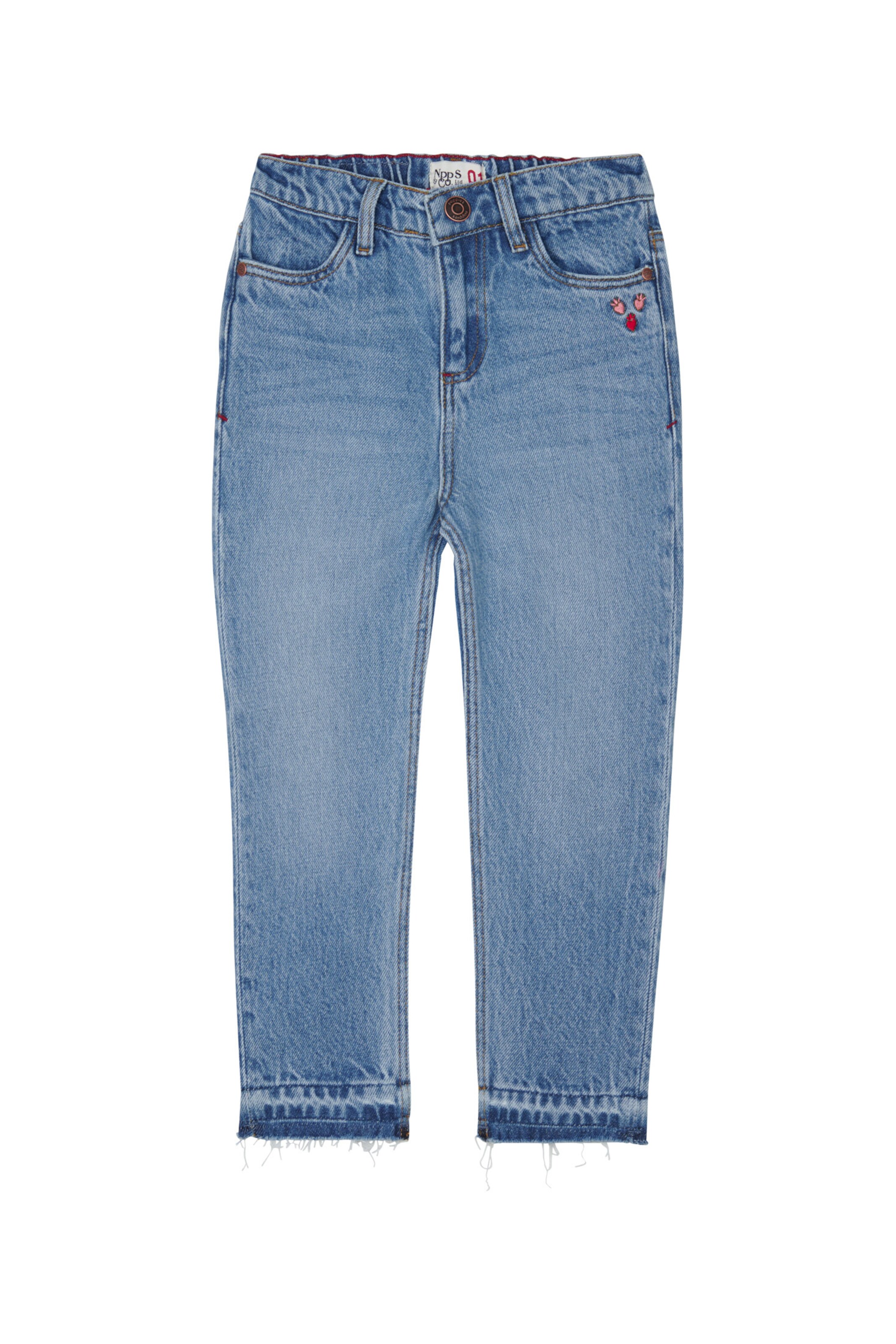 Noppies Regular Jeans ' Novi ' in Blauw: voorkant