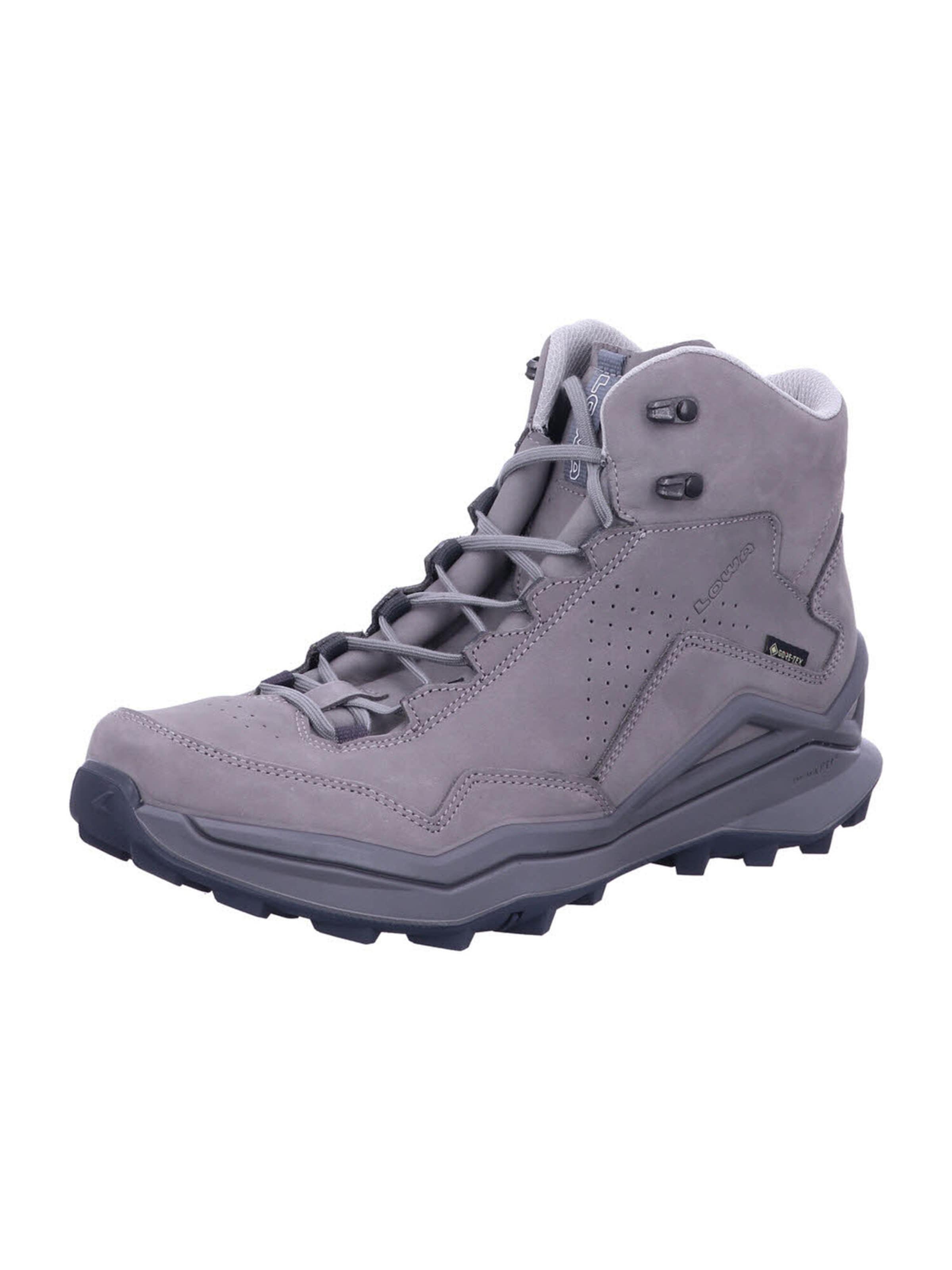 LOWA Boots 'MADDOX PRO LT GTX MID' in Grey: front