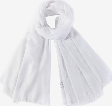 alberto cabale Scarf 'Everydays' in White: front