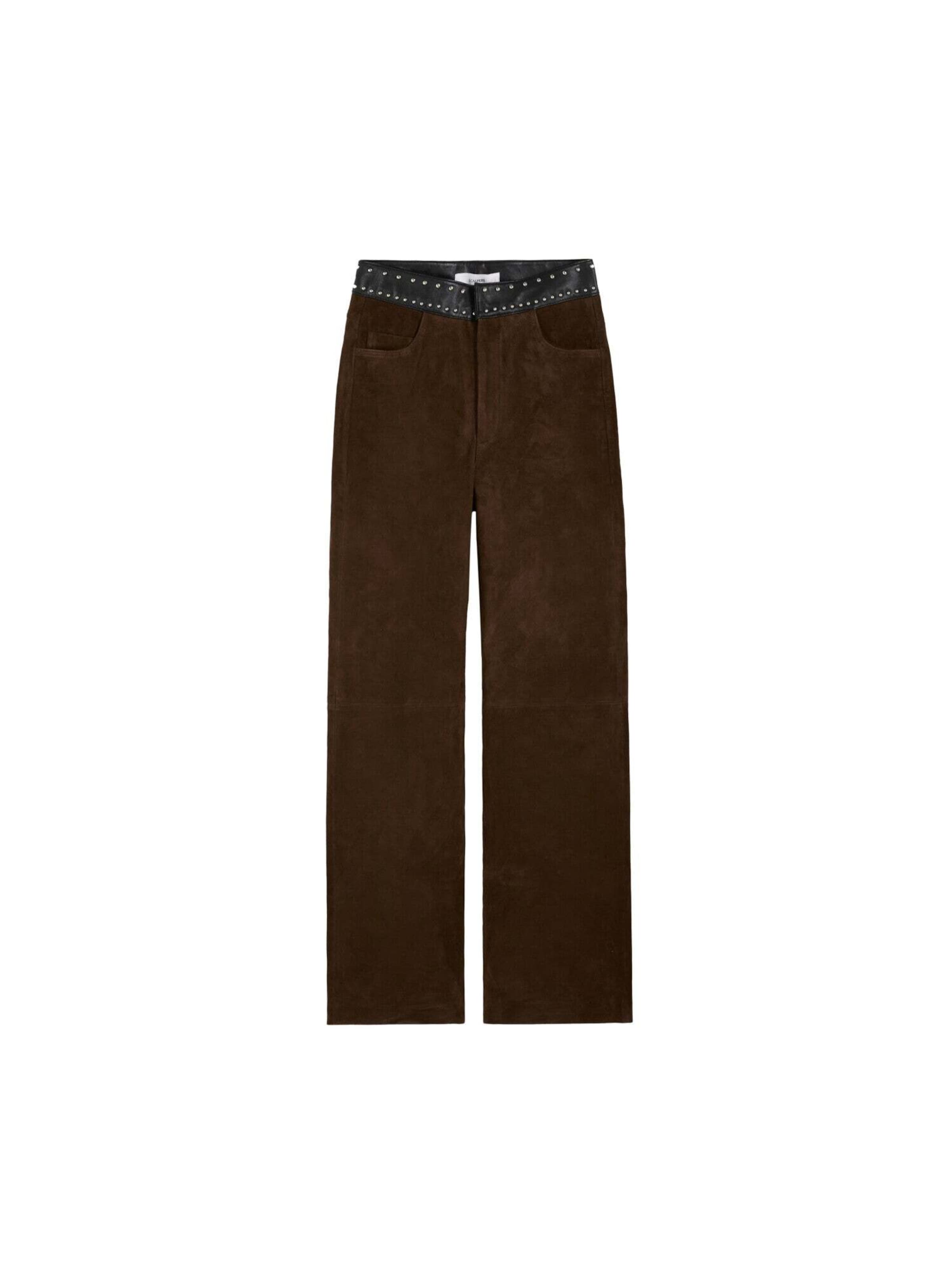 Regular Pantalon ' ' Scalpers en noir : devant