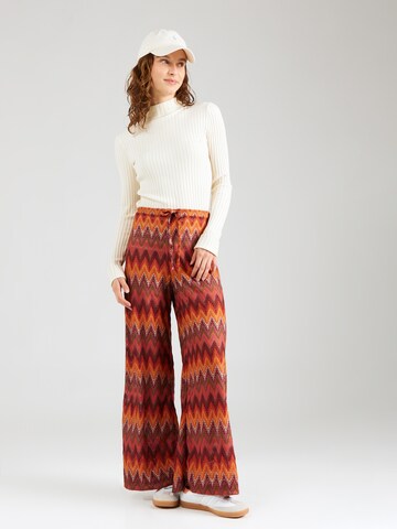 Wide Leg Pantalon Koton en mélange de couleurs