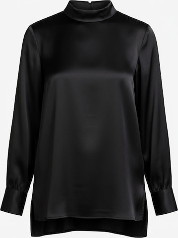 Camicia da donna 'Seidenbluse Satinoseta' di Posh Gear in nero: frontale
