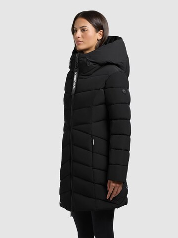 khujo Winter Coat 'Dier' in Black