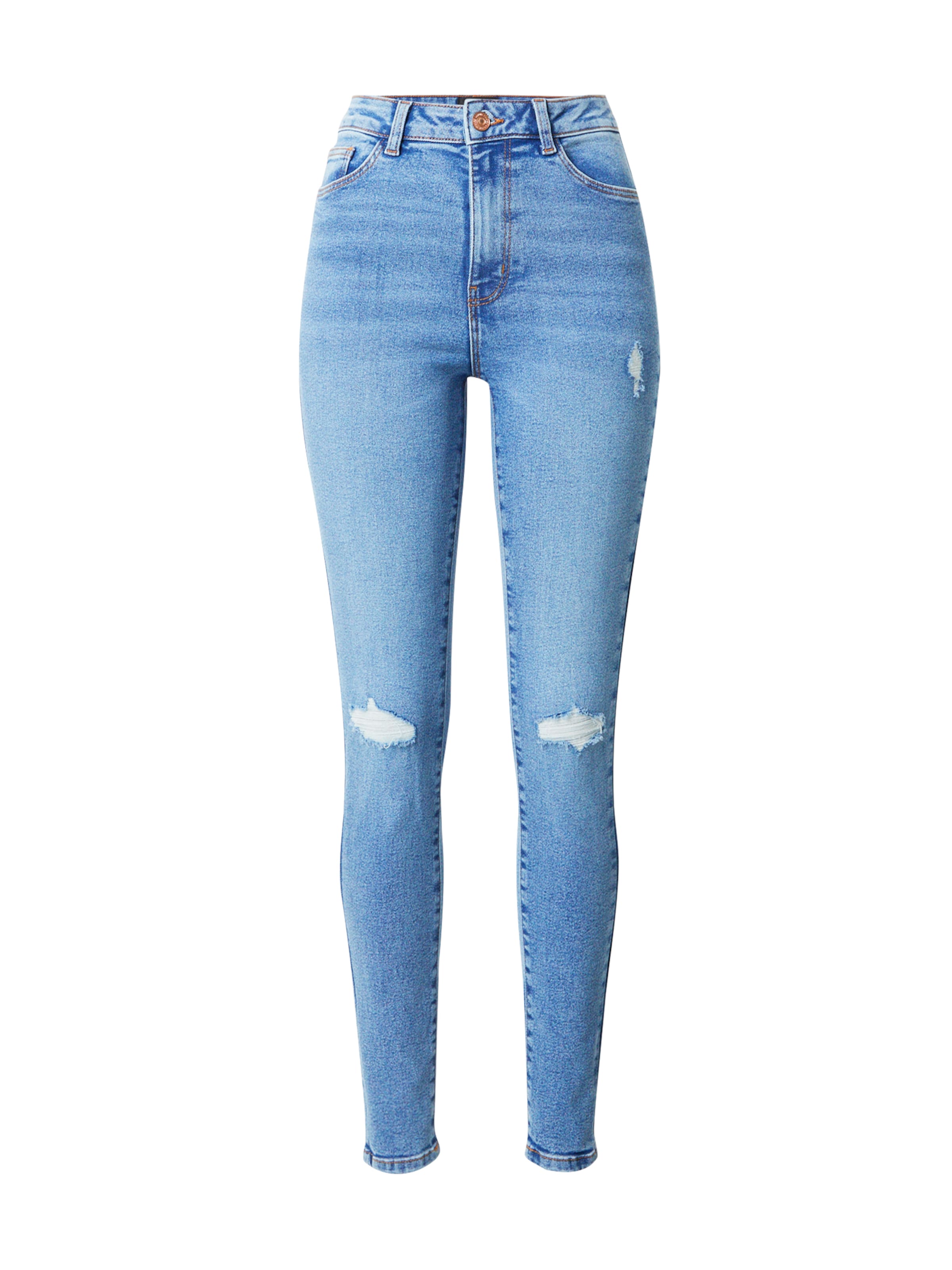 Skinny Jean 'Dana' PIECES en bleu : devant