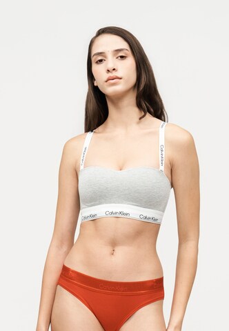 Calvin Klein Underwear Сутиен бандо Сутиен в сиво