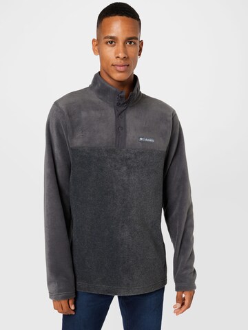 Pull-over de sport 'Steens Mountain' COLUMBIA en gris : devant