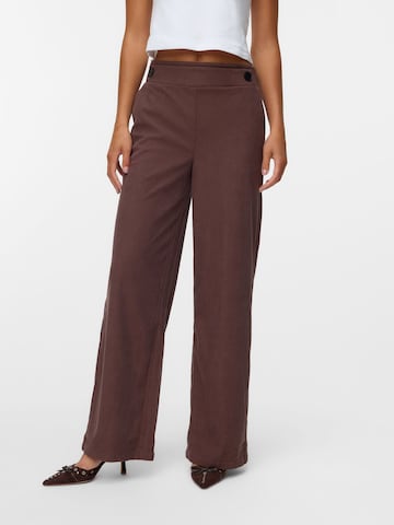 VERO MODA - regular Pantalón en marrón: frente