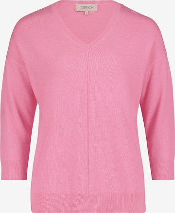 Cartoon Sweater in Pink: front