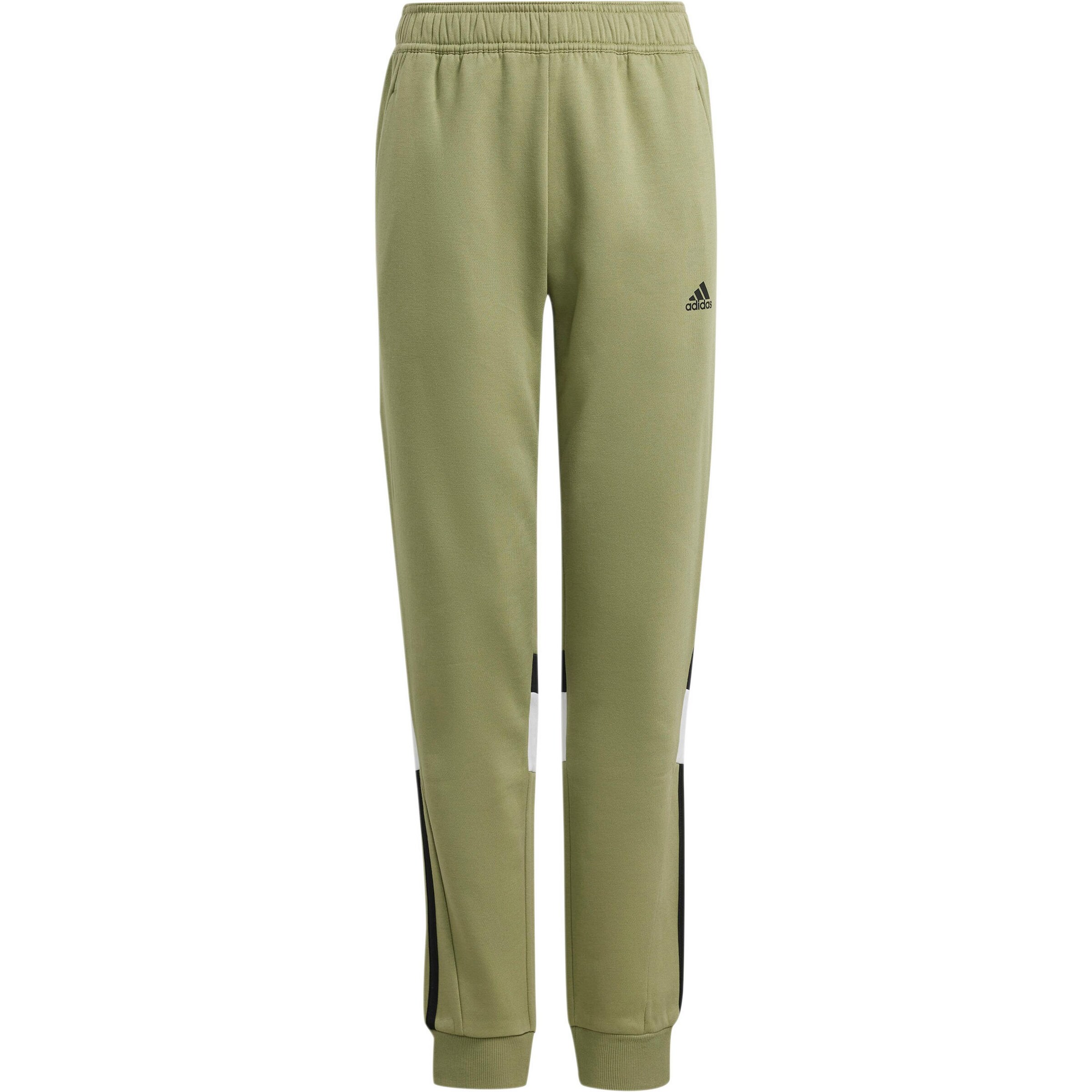 ADIDAS ORIGINALS Tapered Pants 'Tiberio' in Green: front