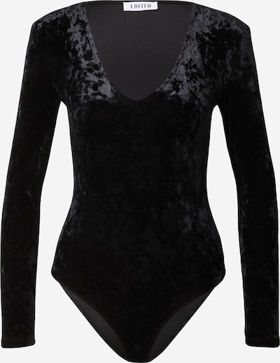 EDITED Shirt body 'Luciana' in de kleur Zwart, Productweergave