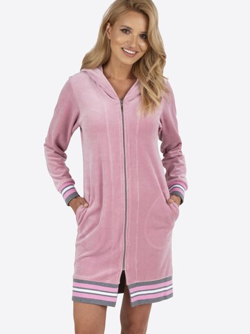 Vivisence Dressing Gown '5018' in Pink: front