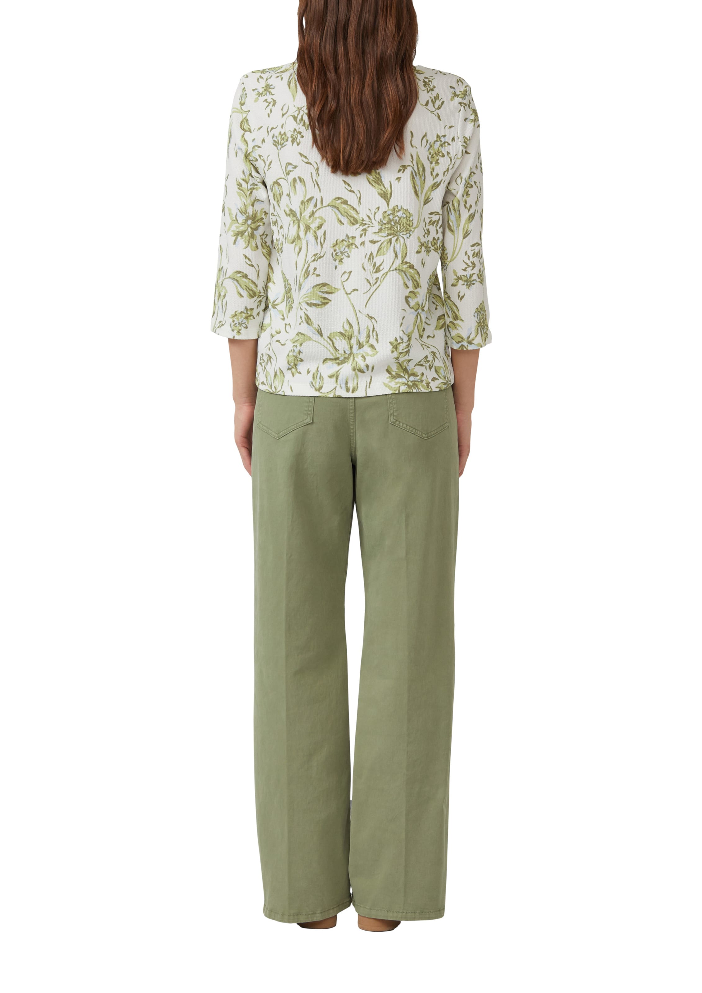 T-shirt s.Oliver en vert