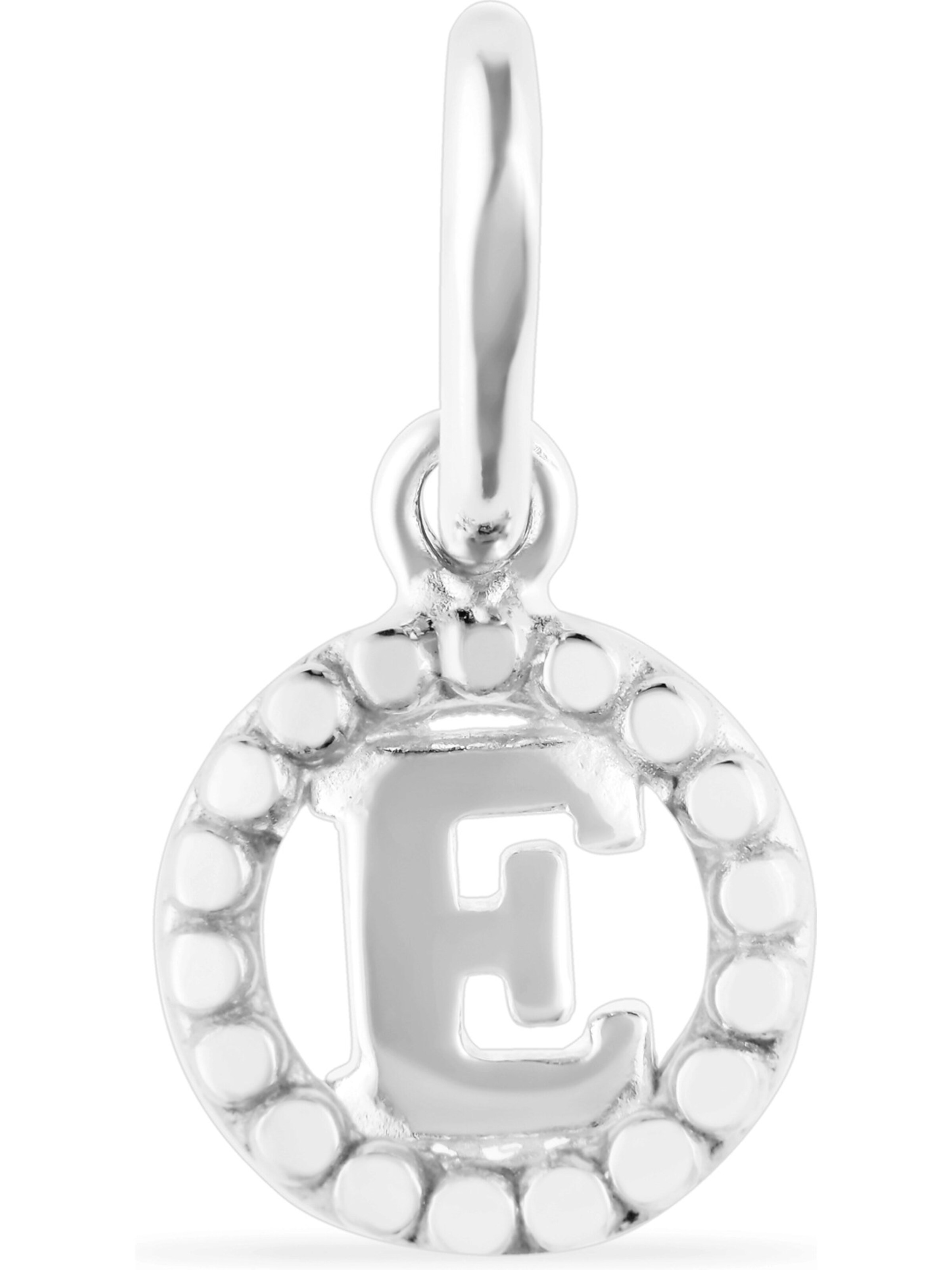 FAVS Pendant in Silver: front