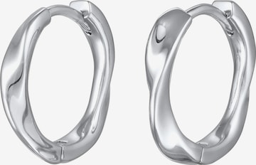 Boucles d'oreilles ELLI en argent : devant