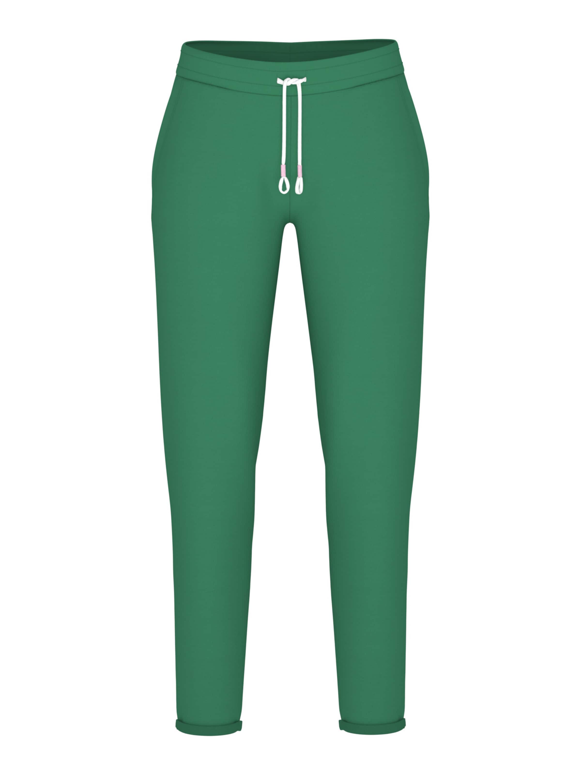 Mey Pyjamahose in Grün: Vorderseite