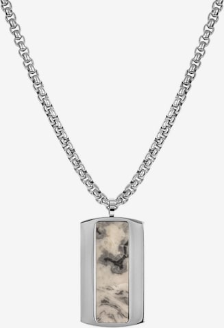 Jacques Lemans Necklace in Silver: front