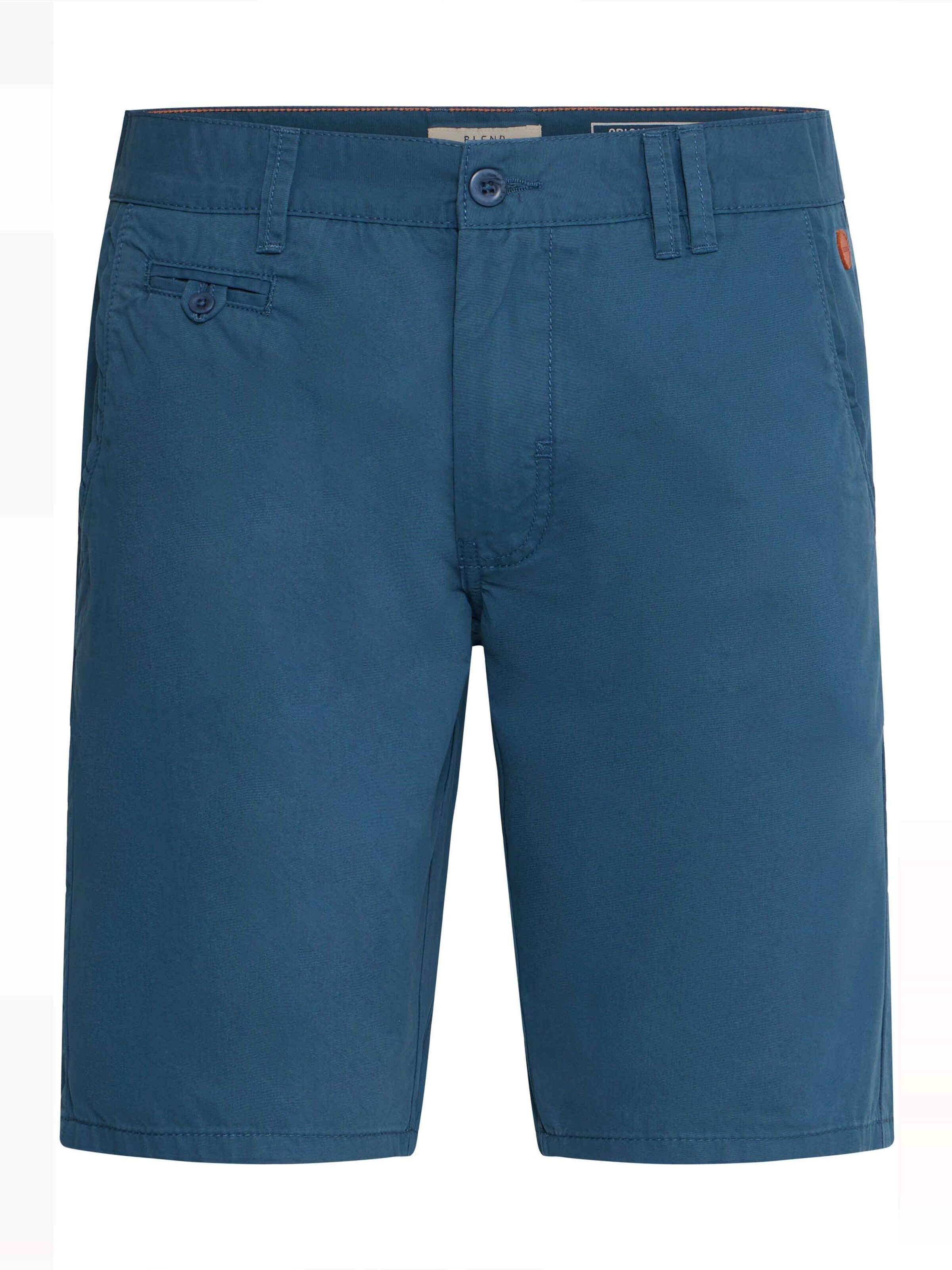 BLEND Regular Chino Pants 'Sasuke' in Blue: front