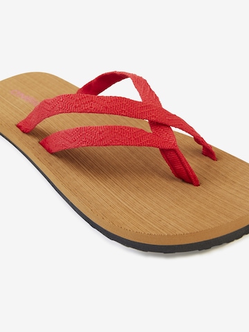 O'NEILL - Sandalias 'Ditsy' en rojo