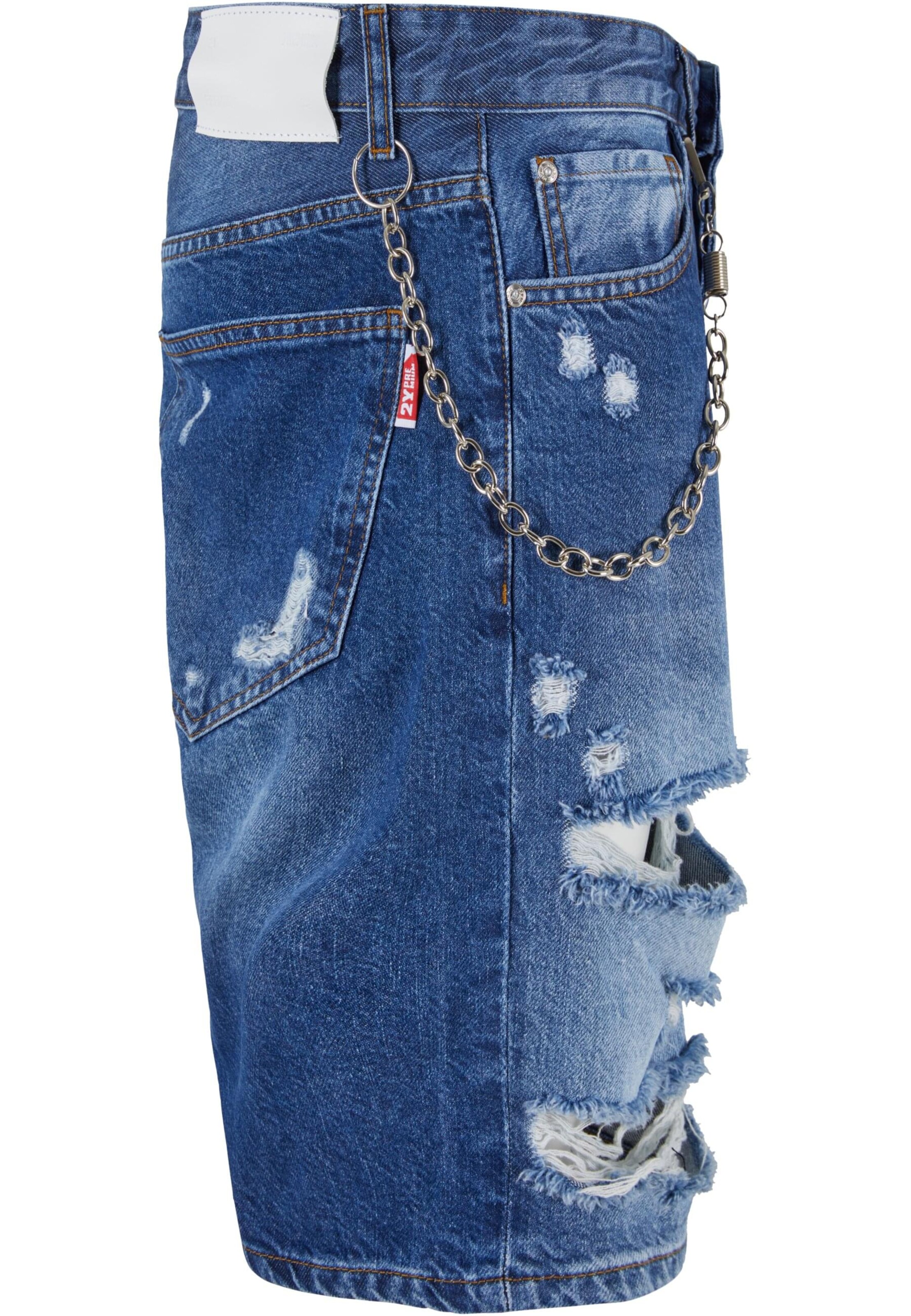 2Y Premium Regular Jeans in Blauw