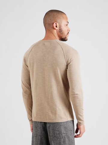 Pull-over 'JJEBreeze' JACK & JONES en beige