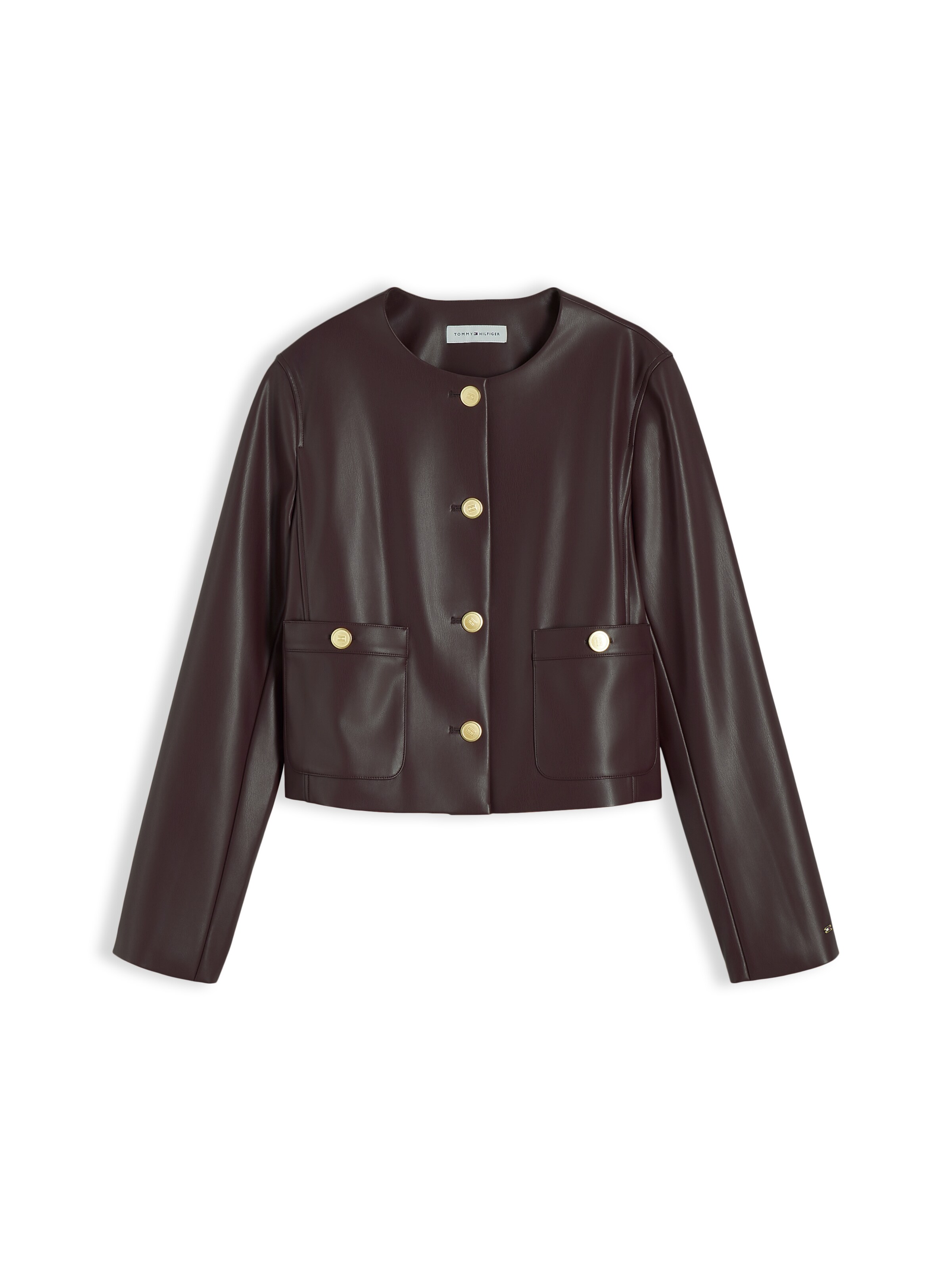 TOMMY HILFIGER Jacke in Braun: Vorderseite