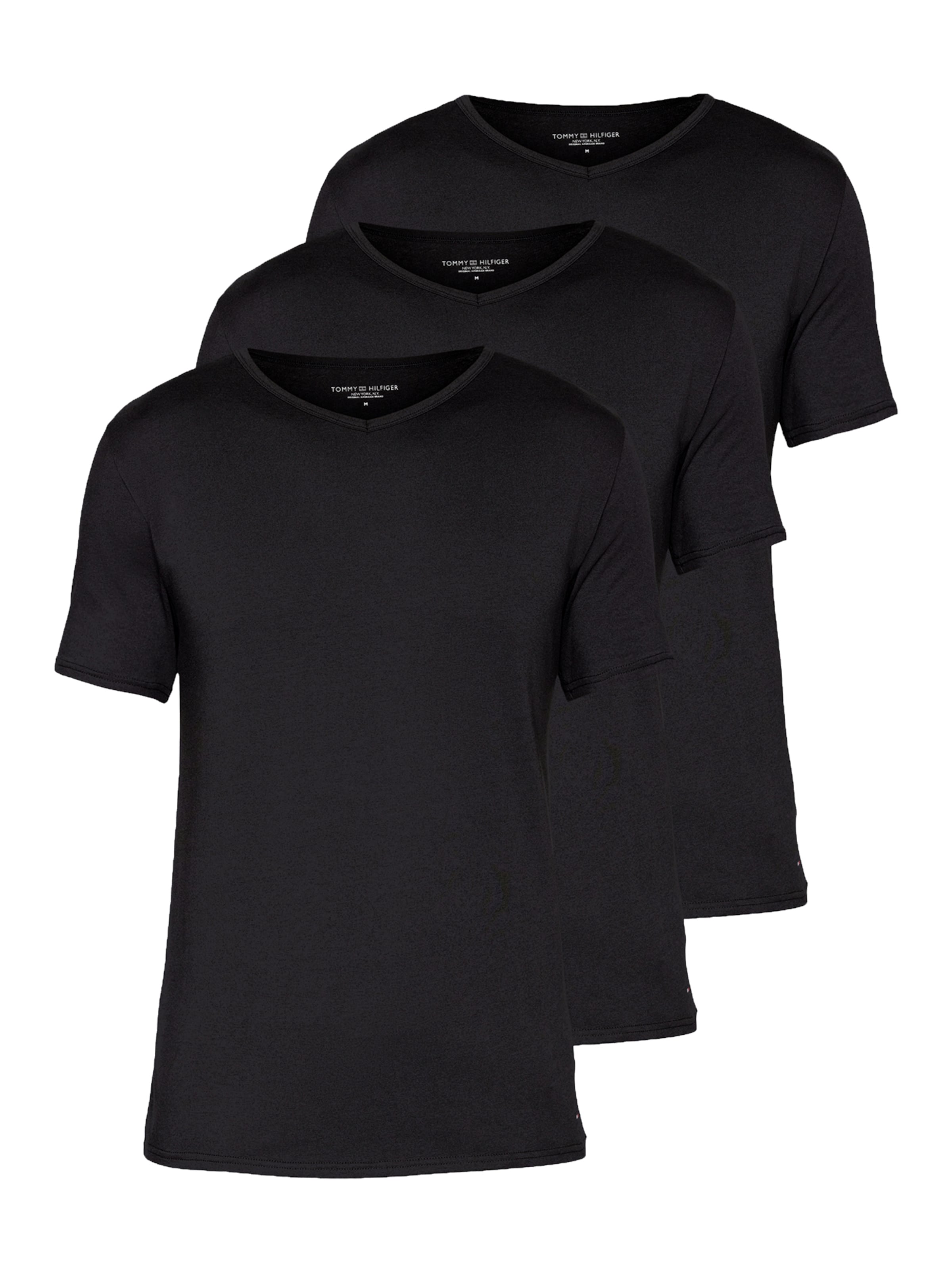 Tommy Hilfiger Underwear Trikó és alsó póló - fekete: elől