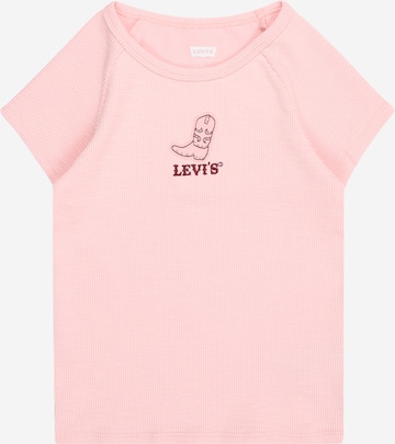 rožinė Levi's Kids Marškinėliai: priekis