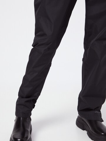 Regular Pantalon outdoor 'Fluid' VAUDE en noir