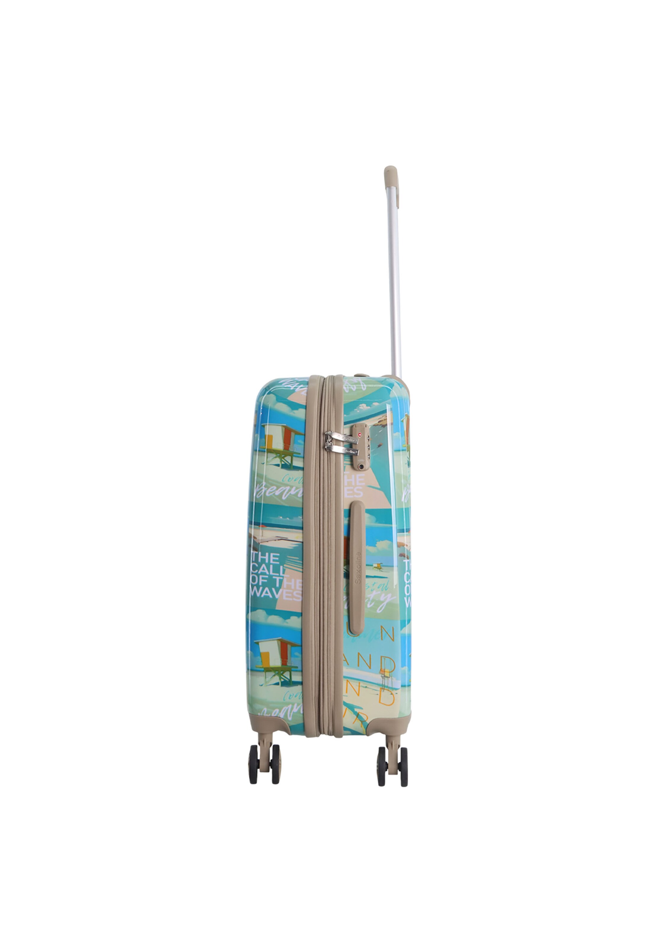 Saxoline Suitcase 'Coastal Beauty' in Mixed colors