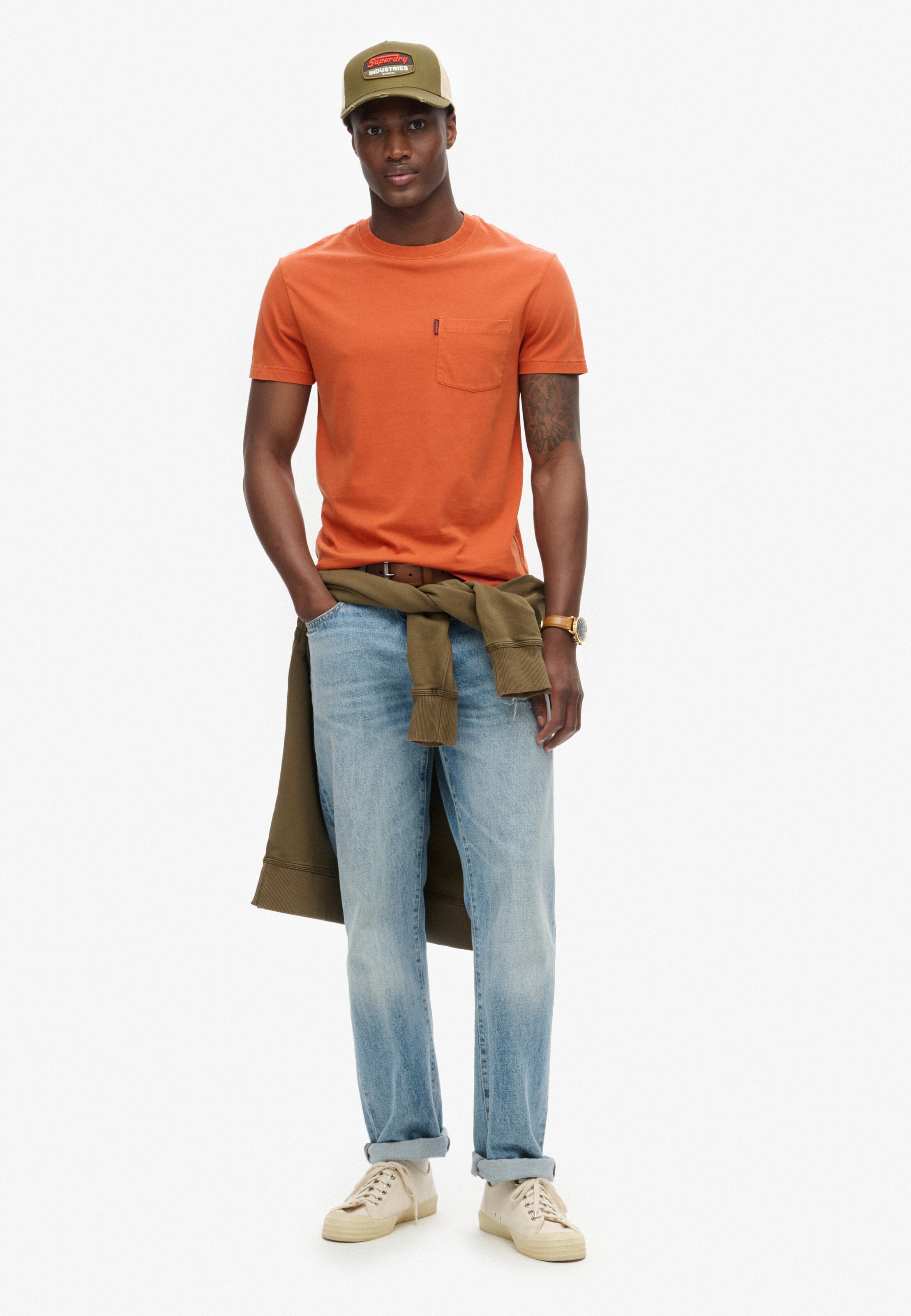 Superdry Shirt in Orange