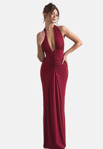 Moda Minx Abendkleid 'Amber' in Rot: Vorderseite