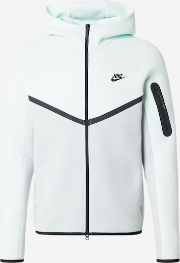 Nike Sportswear Collegetakki 'Tech Fleece' värissä minttu / musta, Tuotenäkymä