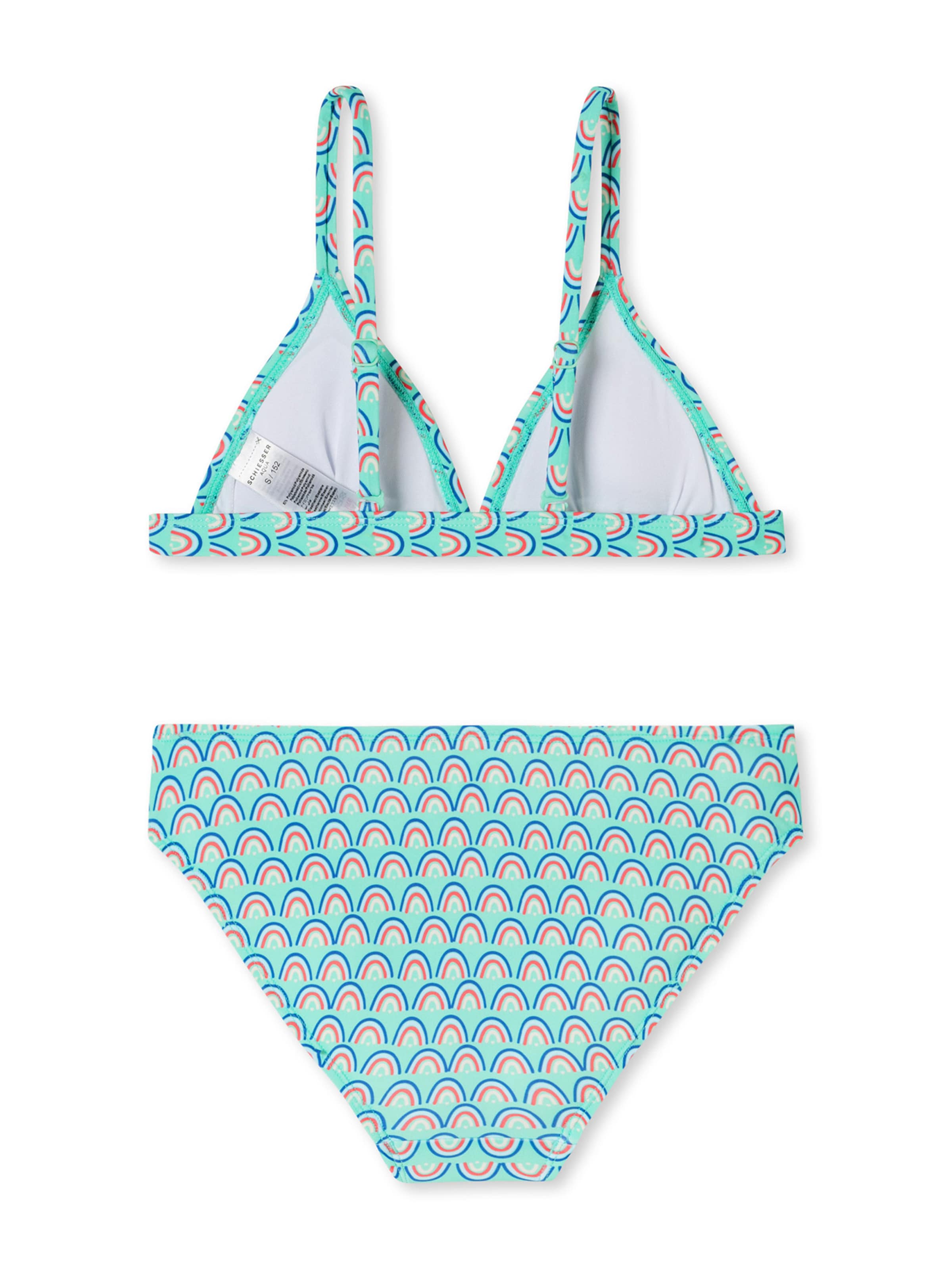 SCHIESSER T-shirt Bikini ' Aqua Teens Girls ' in Blauw