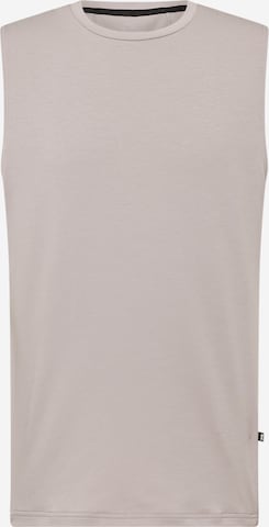 On - Camiseta funcional 'Focus' en gris: frente