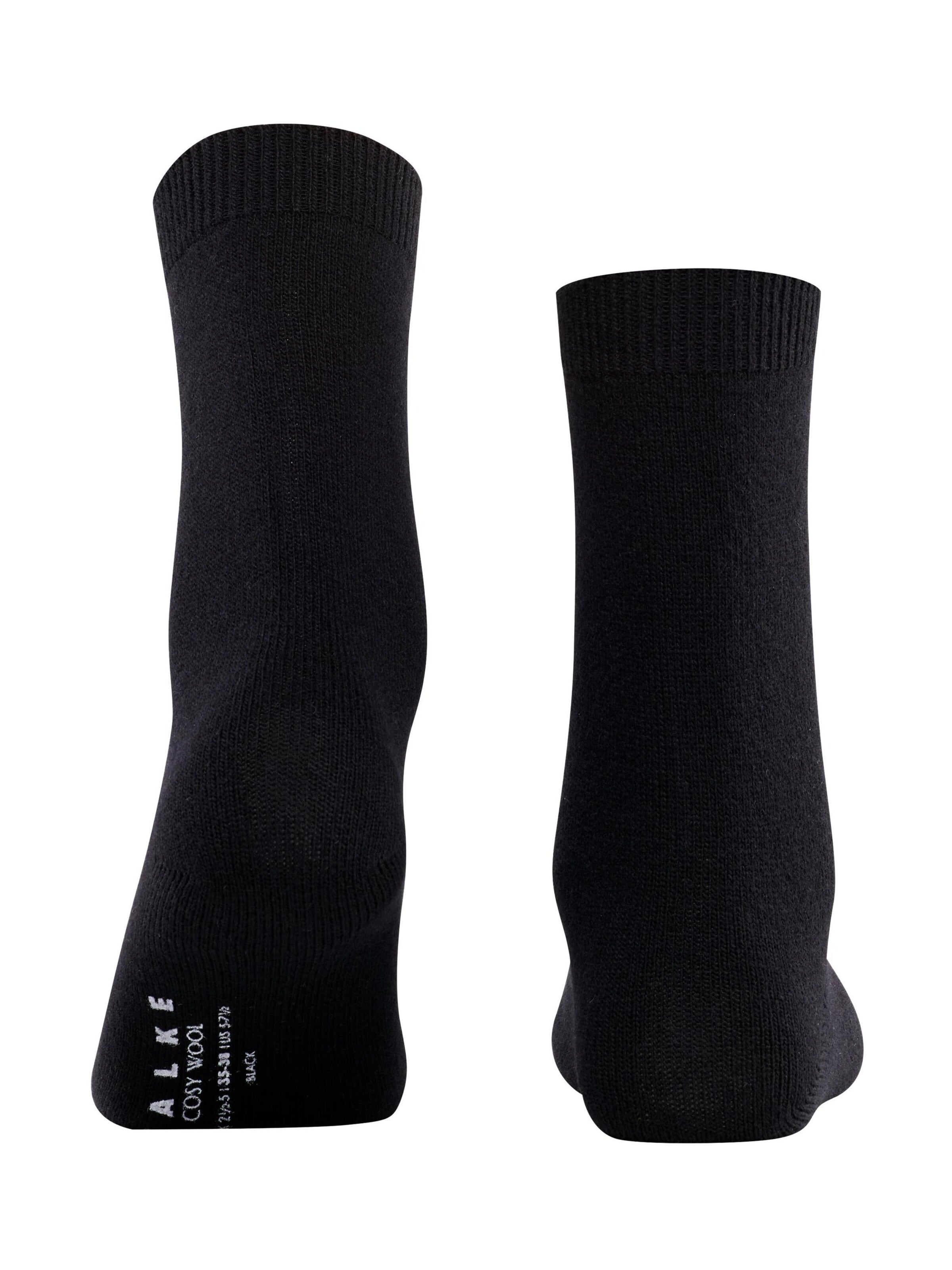 FALKE Socken 'Cosy Wool'‌‌ in Schwarz