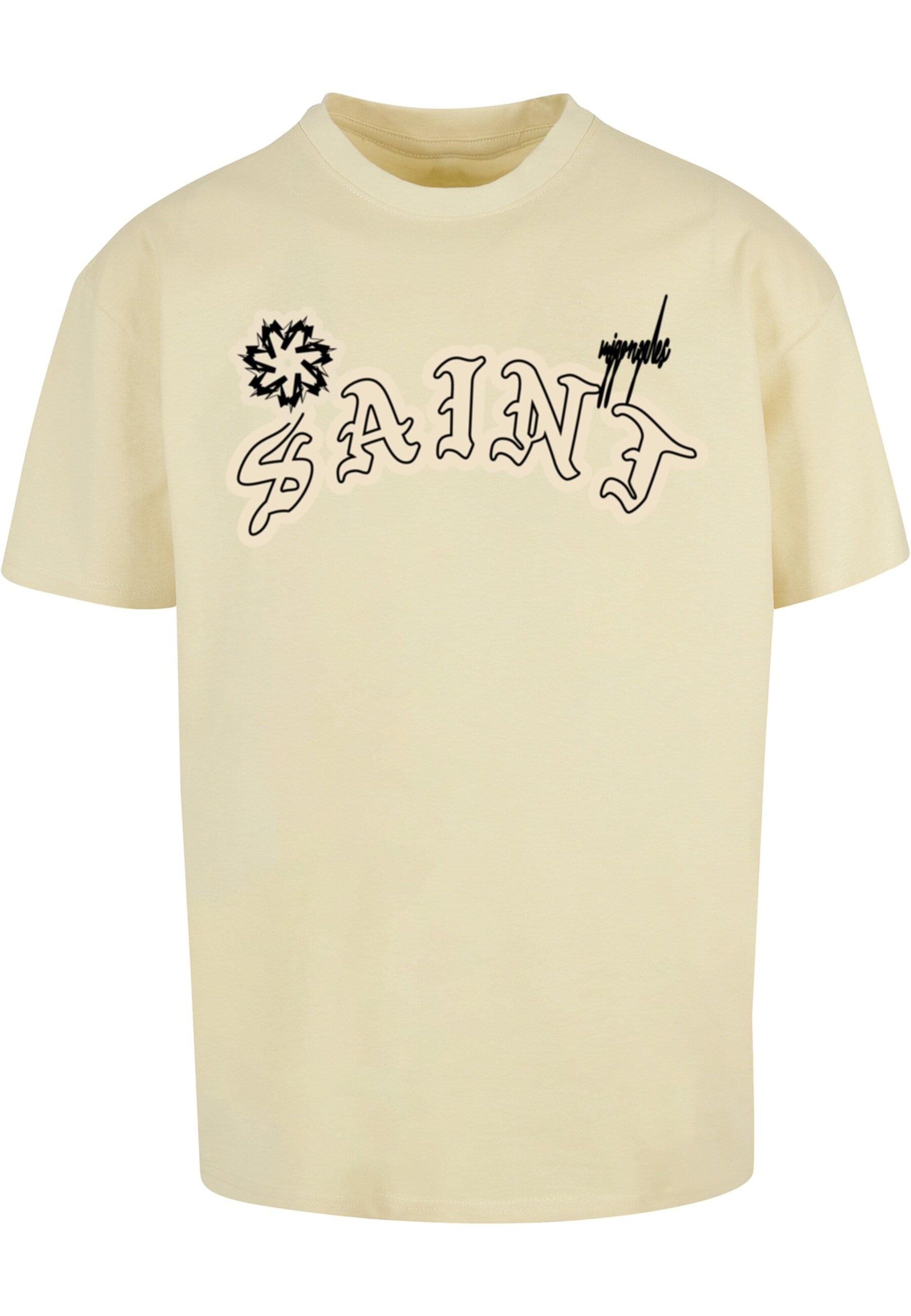 Maglietta 'Saint' di MJ Gonzales in beige: frontale